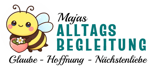 Biene mit Blumentopf